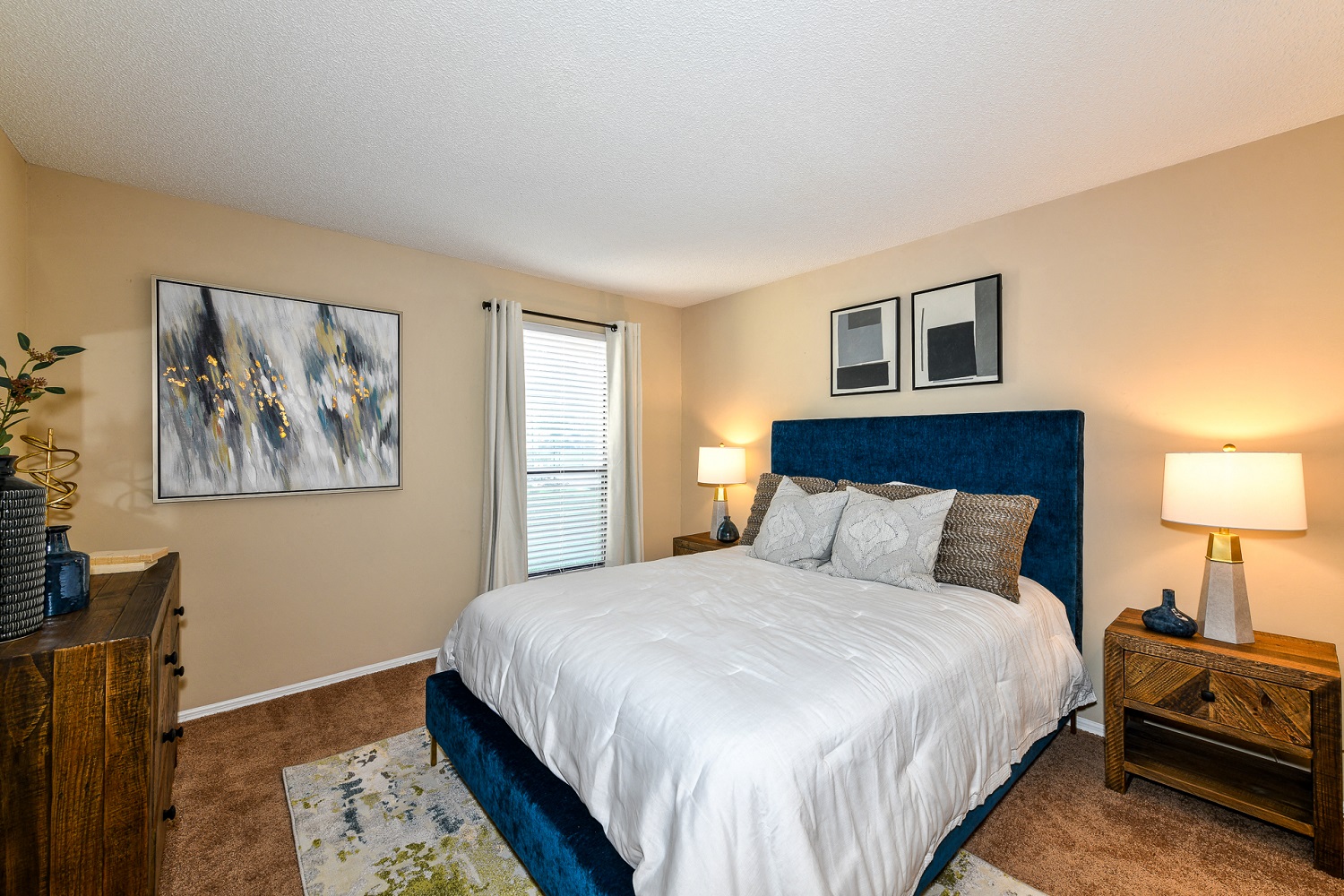 Model Bedroom at Stewarts Ferry, Nashville, TN, 37214